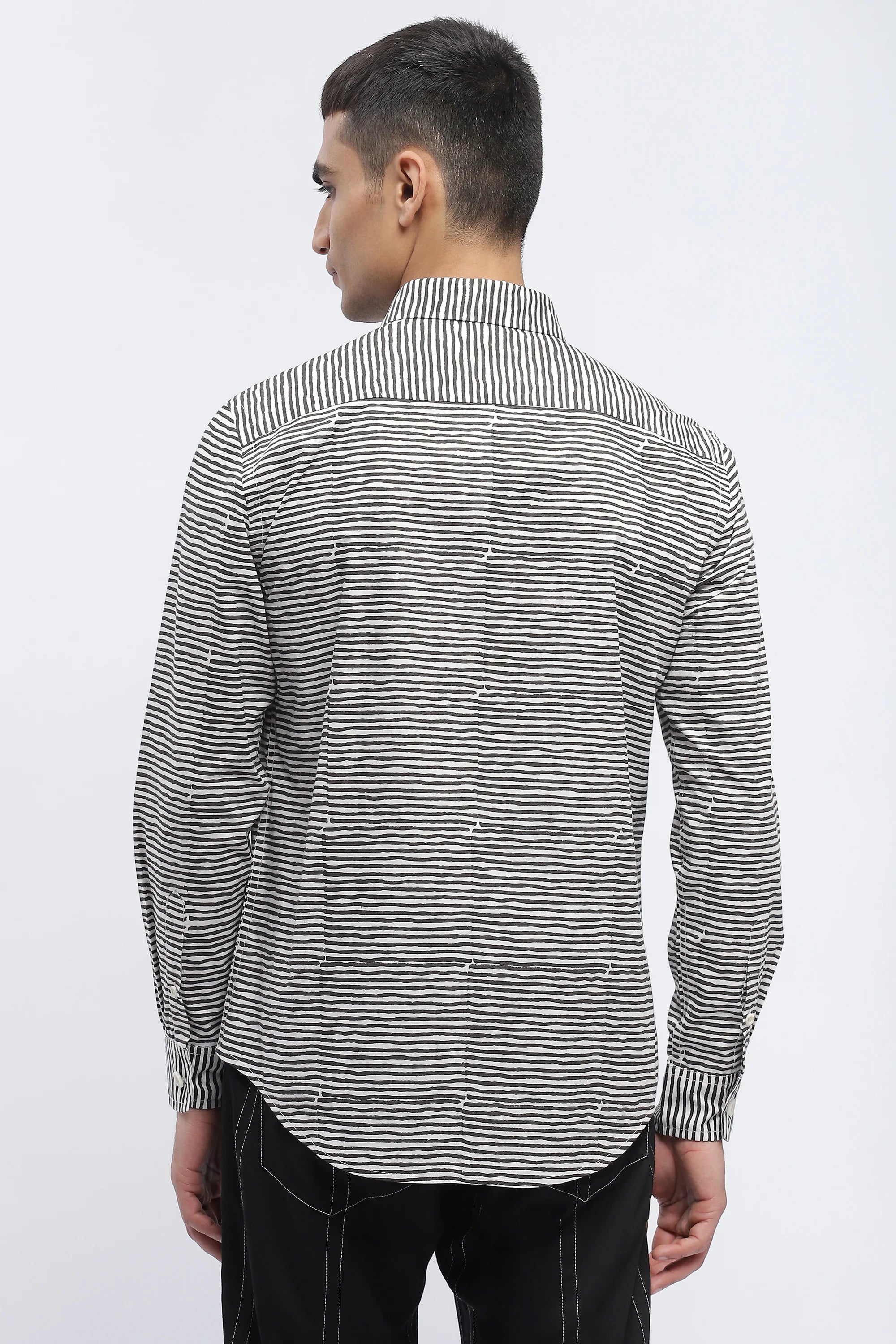 Engineered Blockprint Shirt