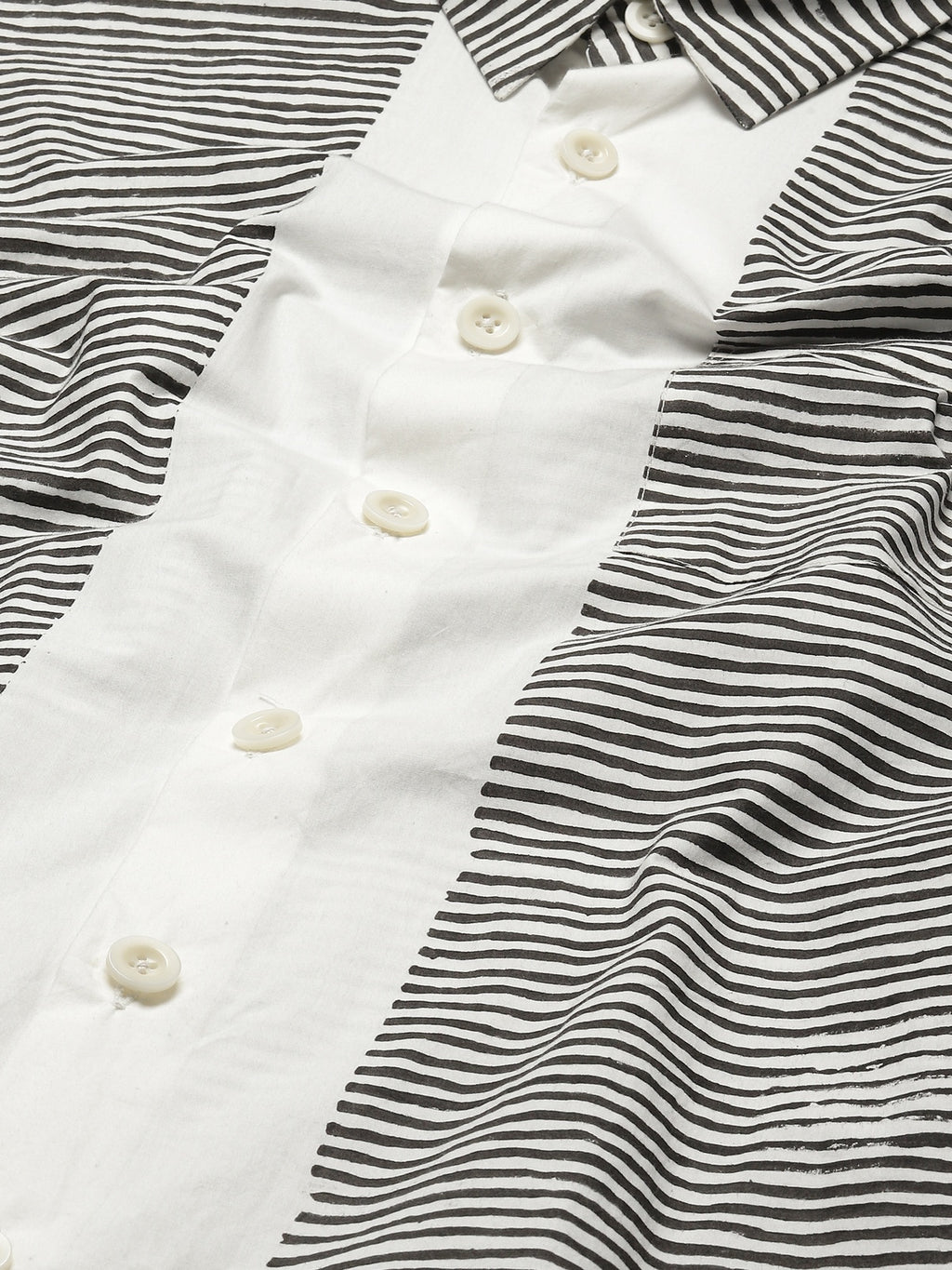 Engineered Blockprint Shirt