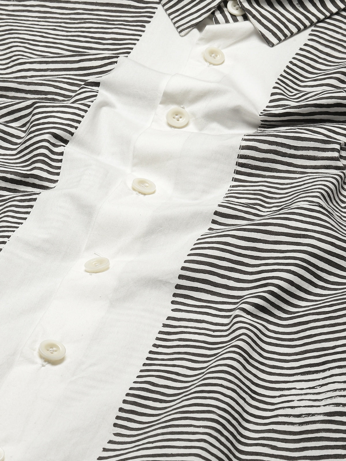 Engineered Blockprint Shirt