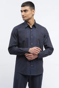 Engineered Blockprint Shirt