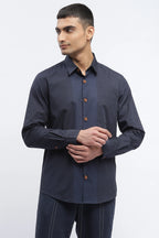 Engineered Blockprint Shirt