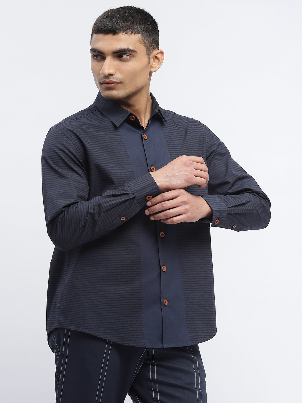 Engineered Blockprint Shirt