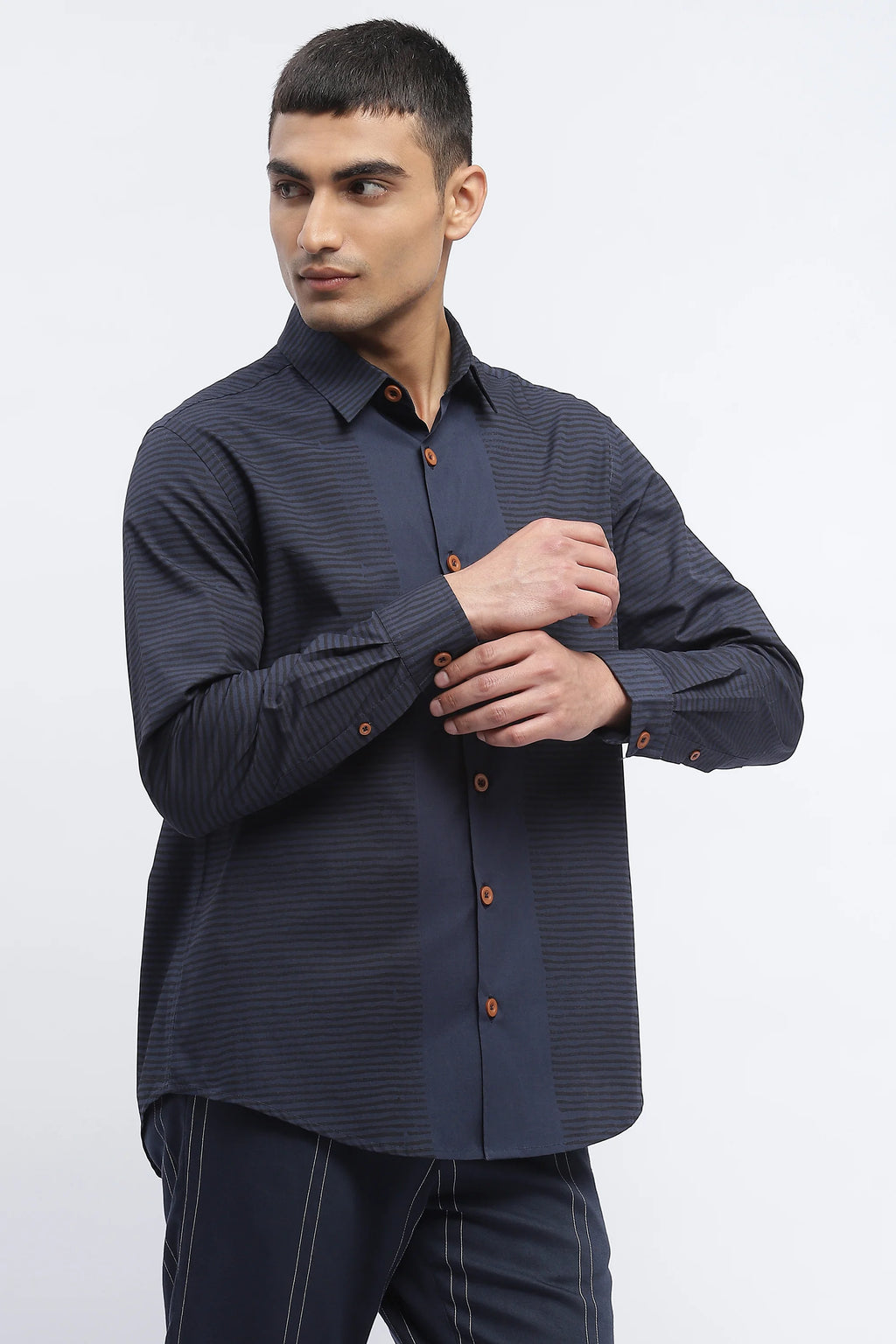 Engineered Blockprint Shirt