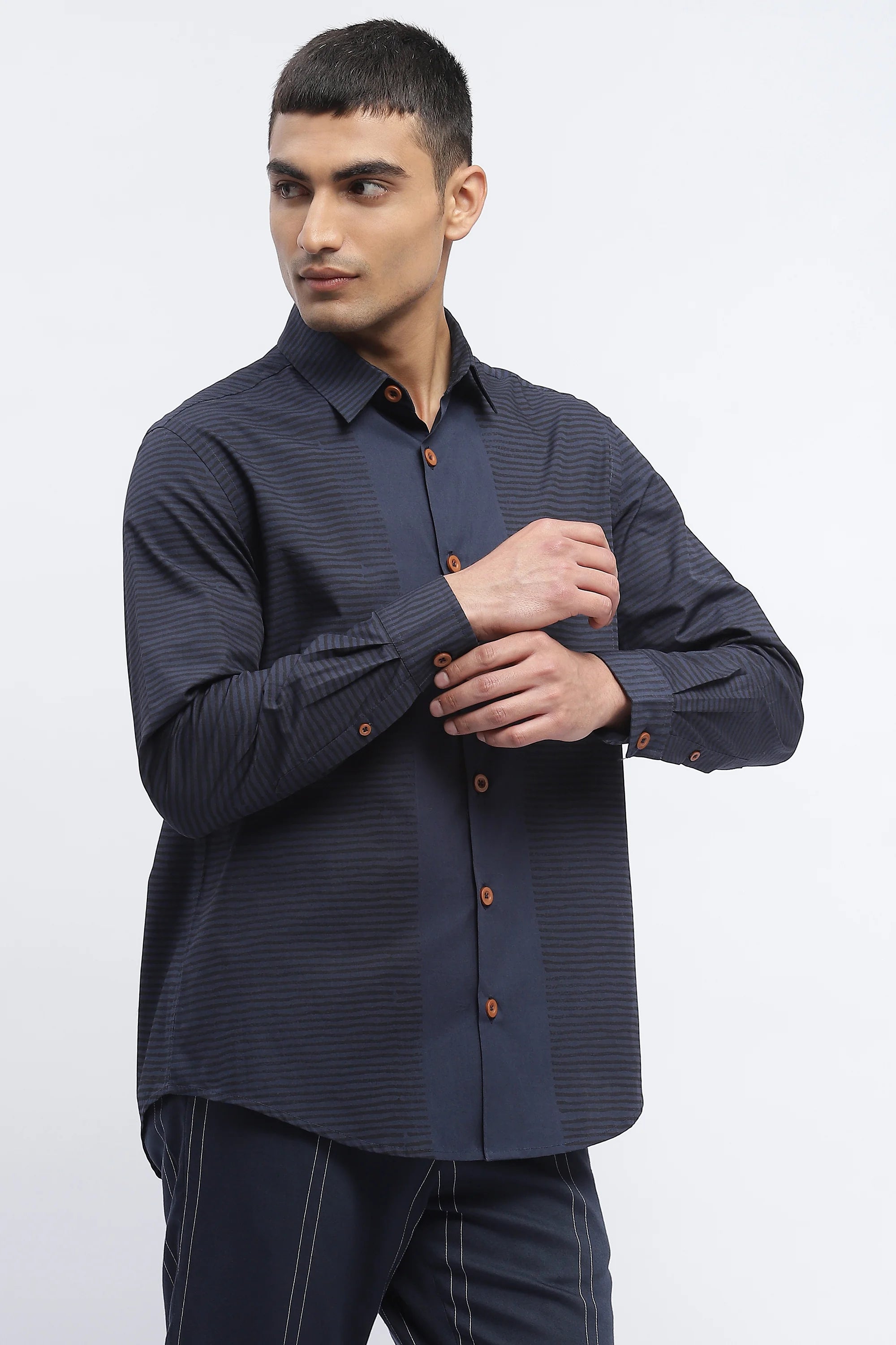 Engineered Blockprint Shirt