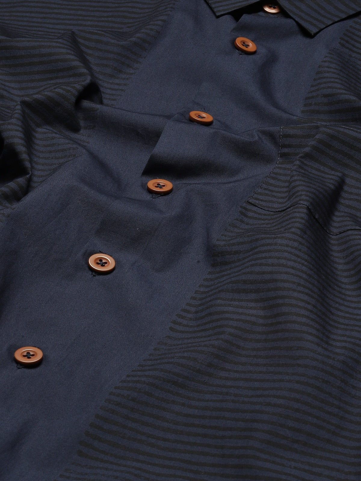 Engineered Blockprint Shirt