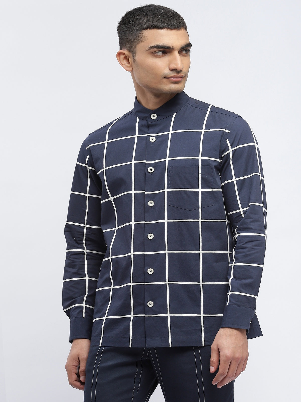 Applique Checks Shirt
