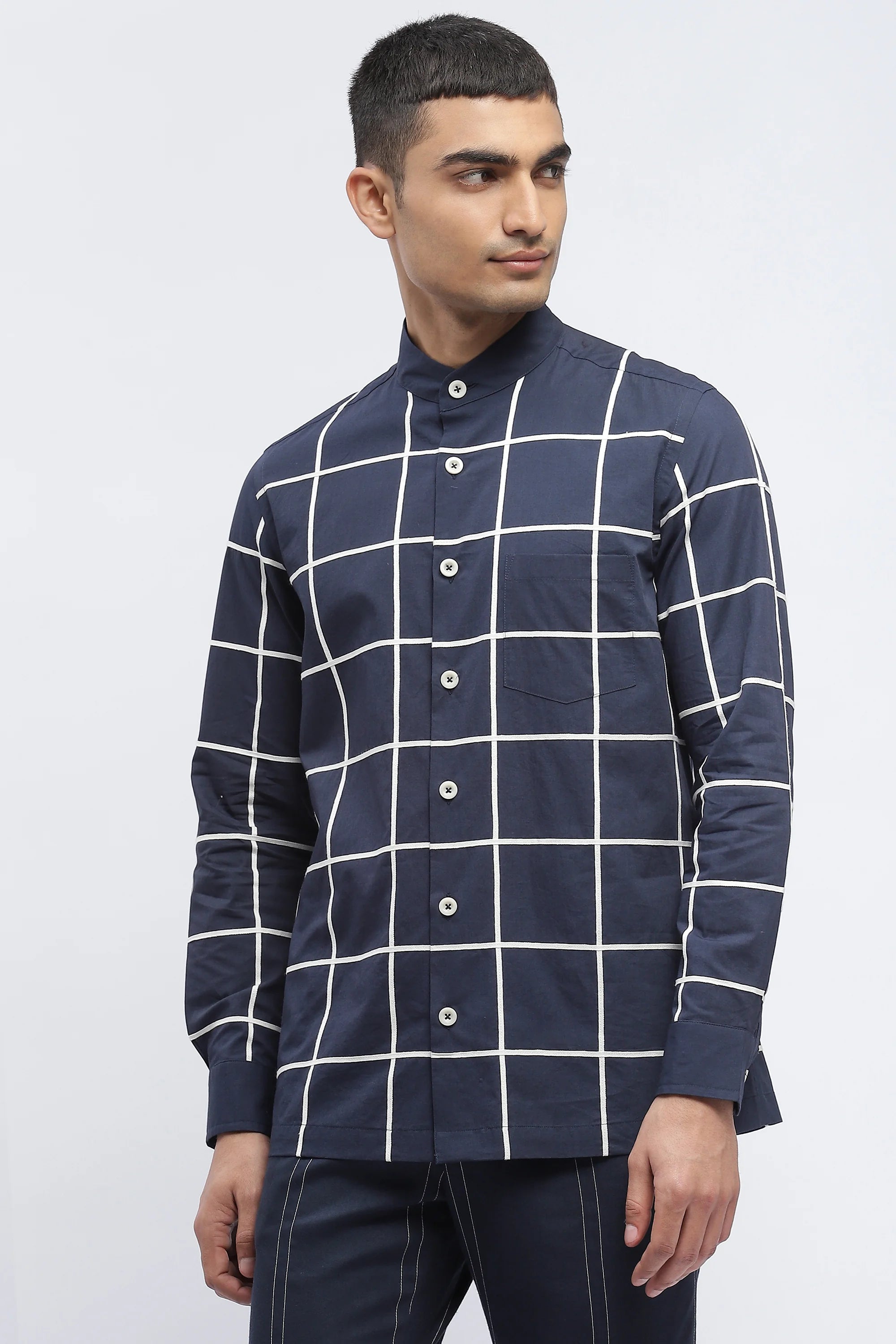 Applique Checks Shirt
