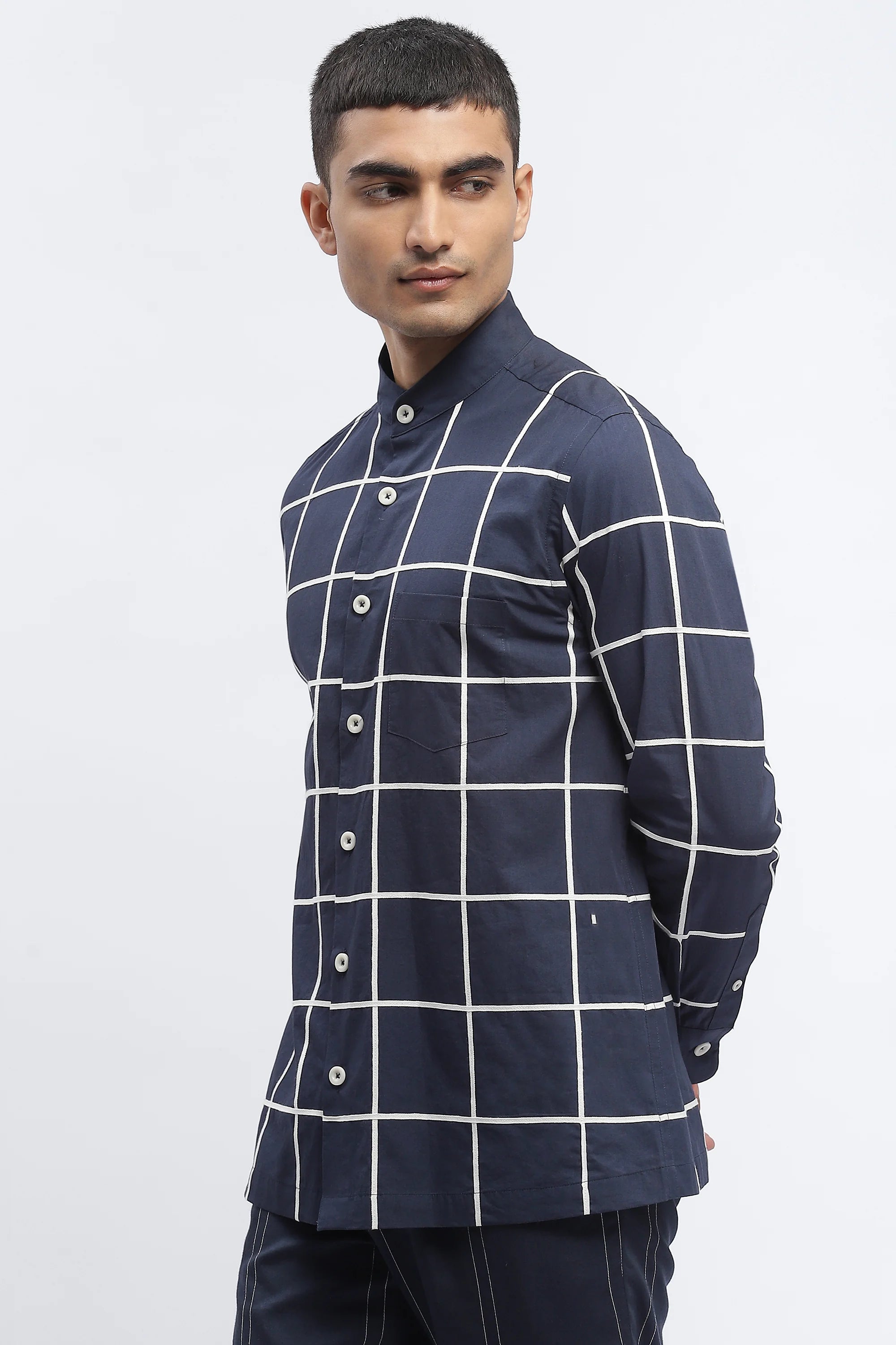Applique Checks Shirt