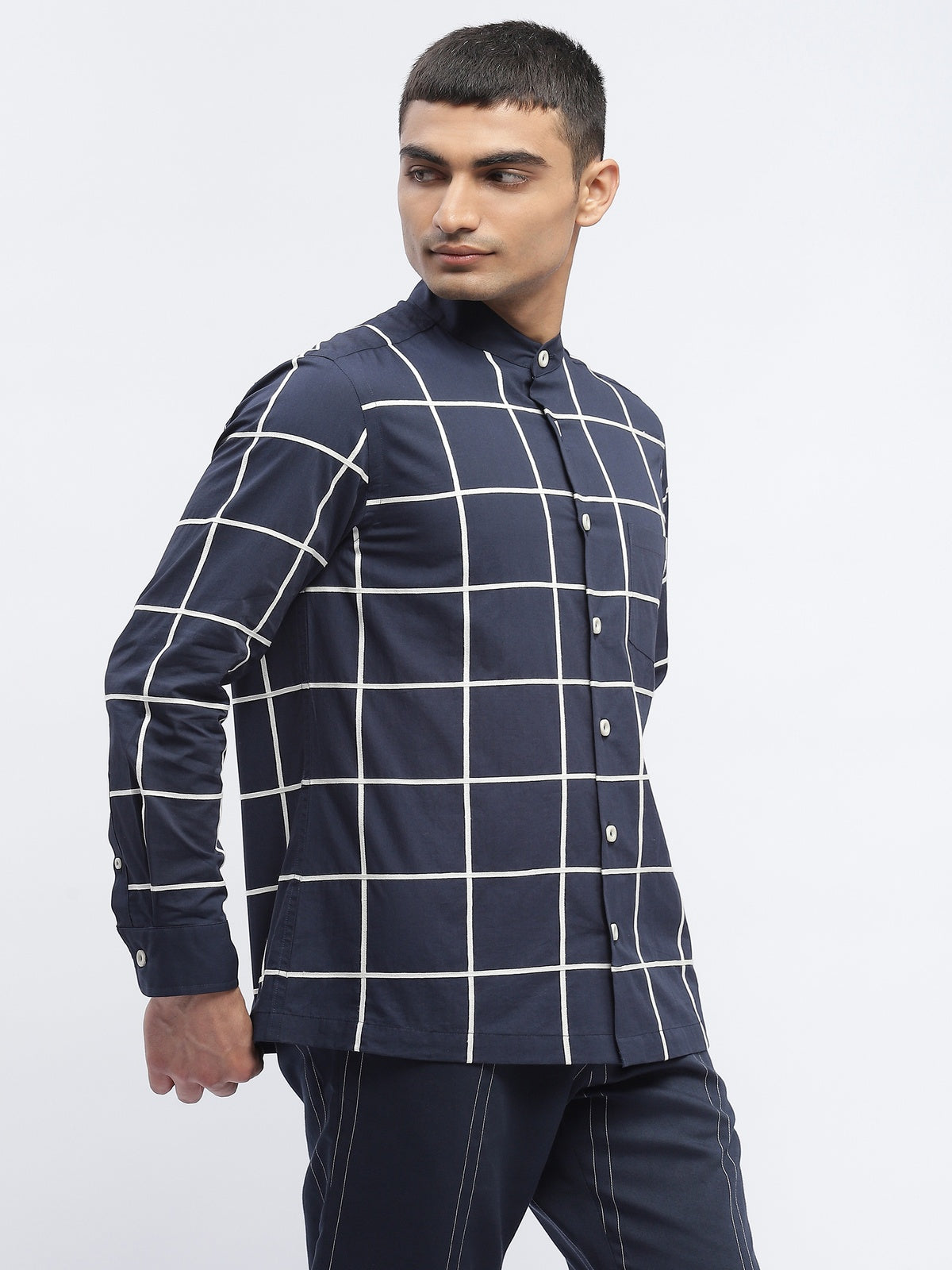 Applique Checks Shirt