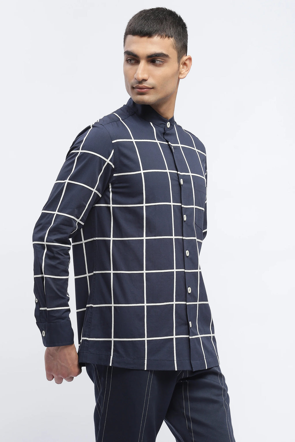 Applique Checks Shirt