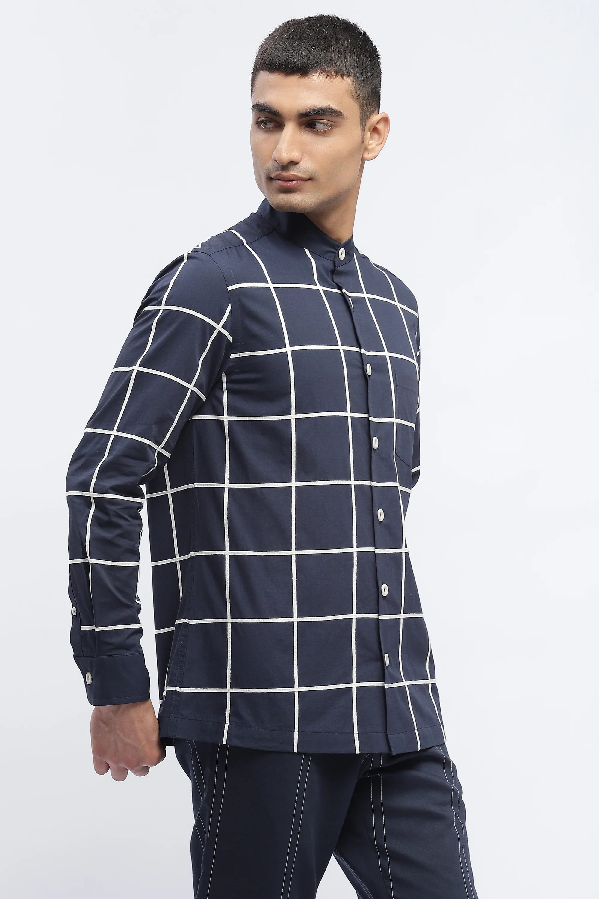 Applique Checks Shirt