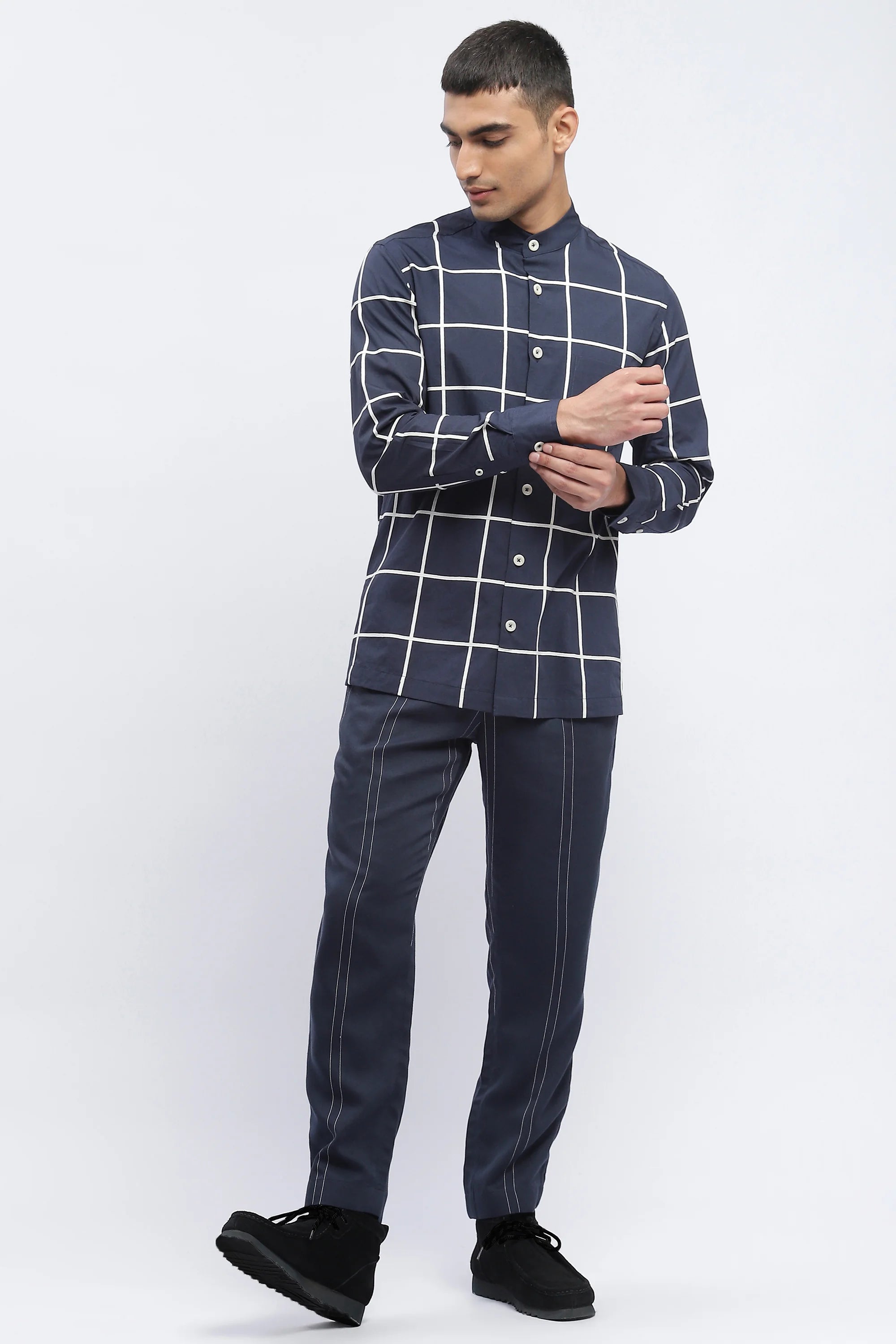 Applique Checks Shirt