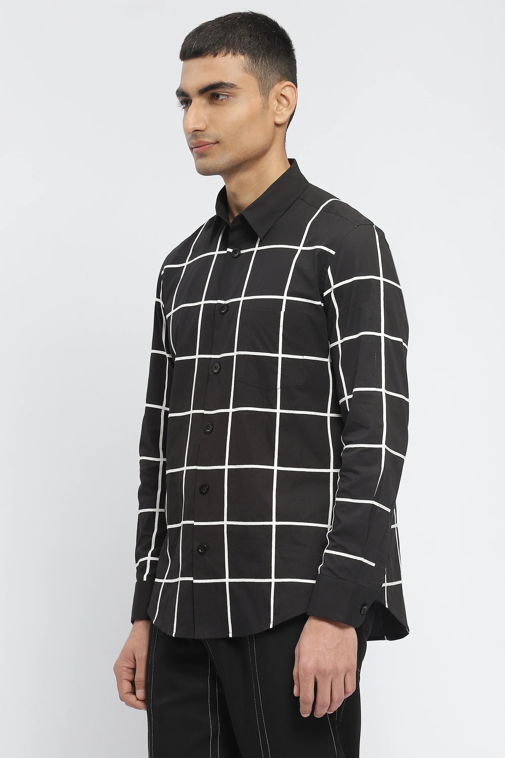 Applique Checks Shirt