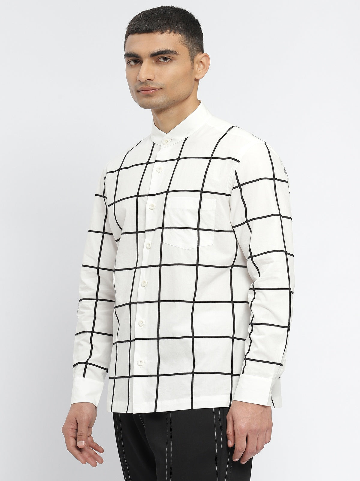 Applique Checks Shirt