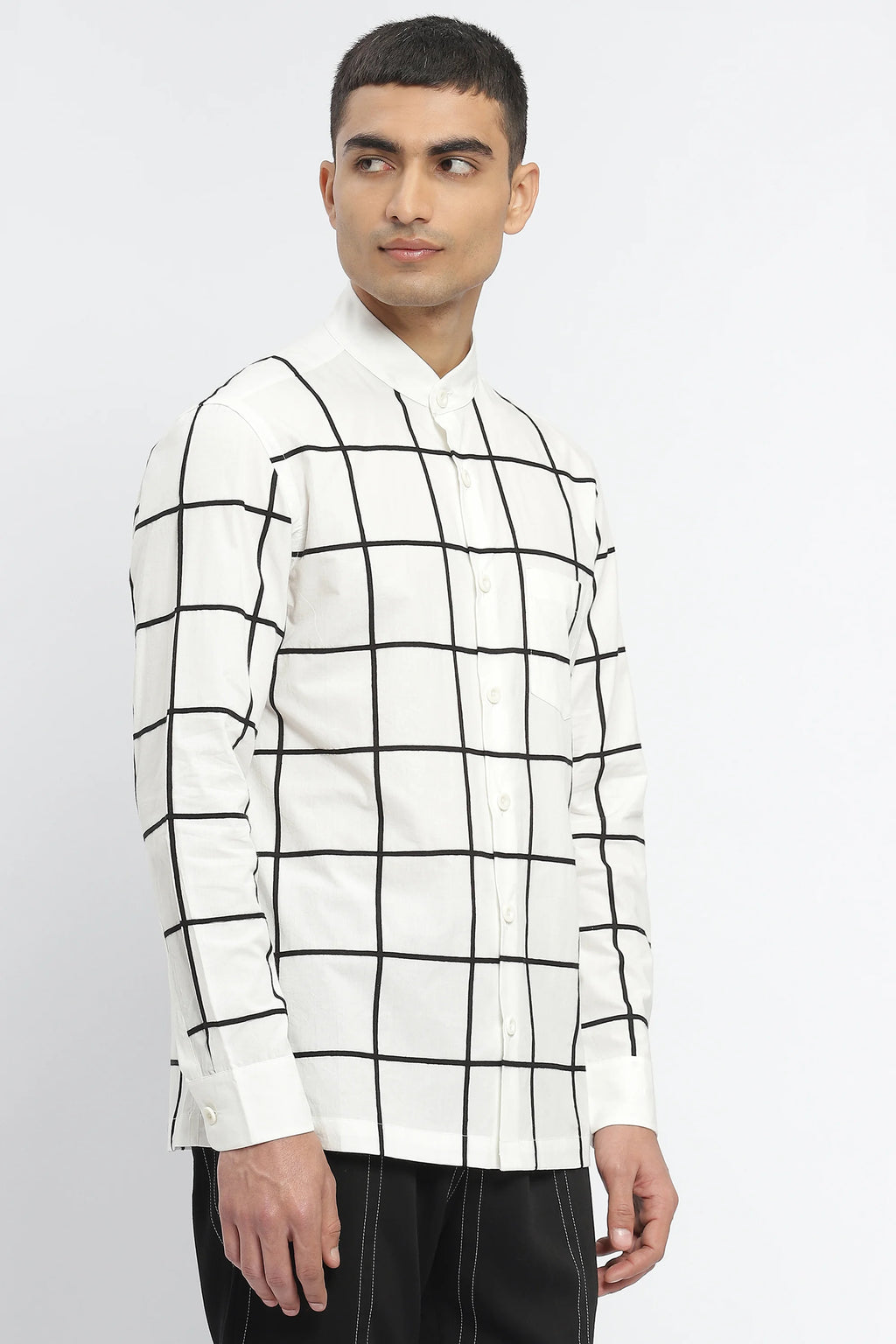 Applique Checks Shirt