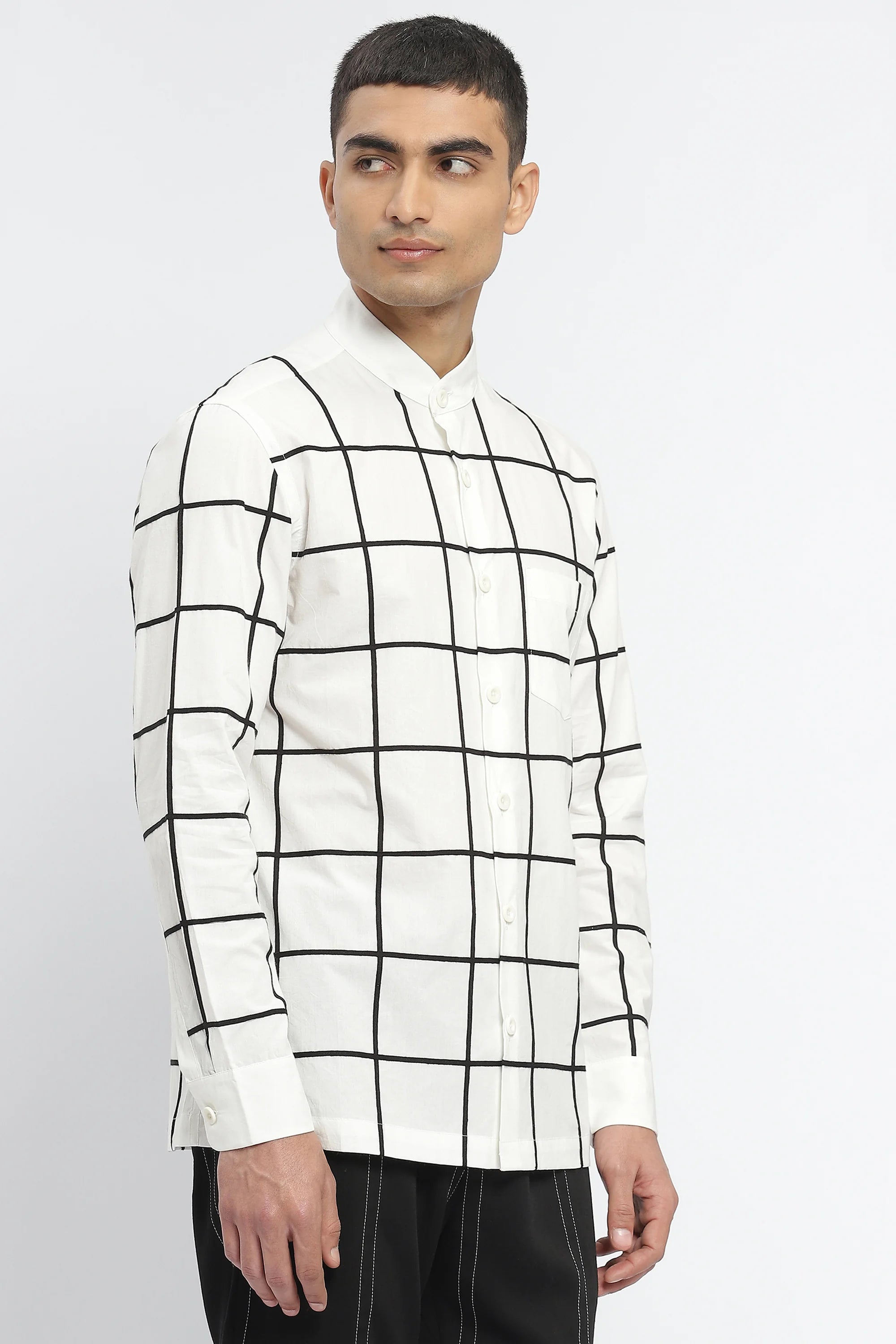 Applique Checks Shirt