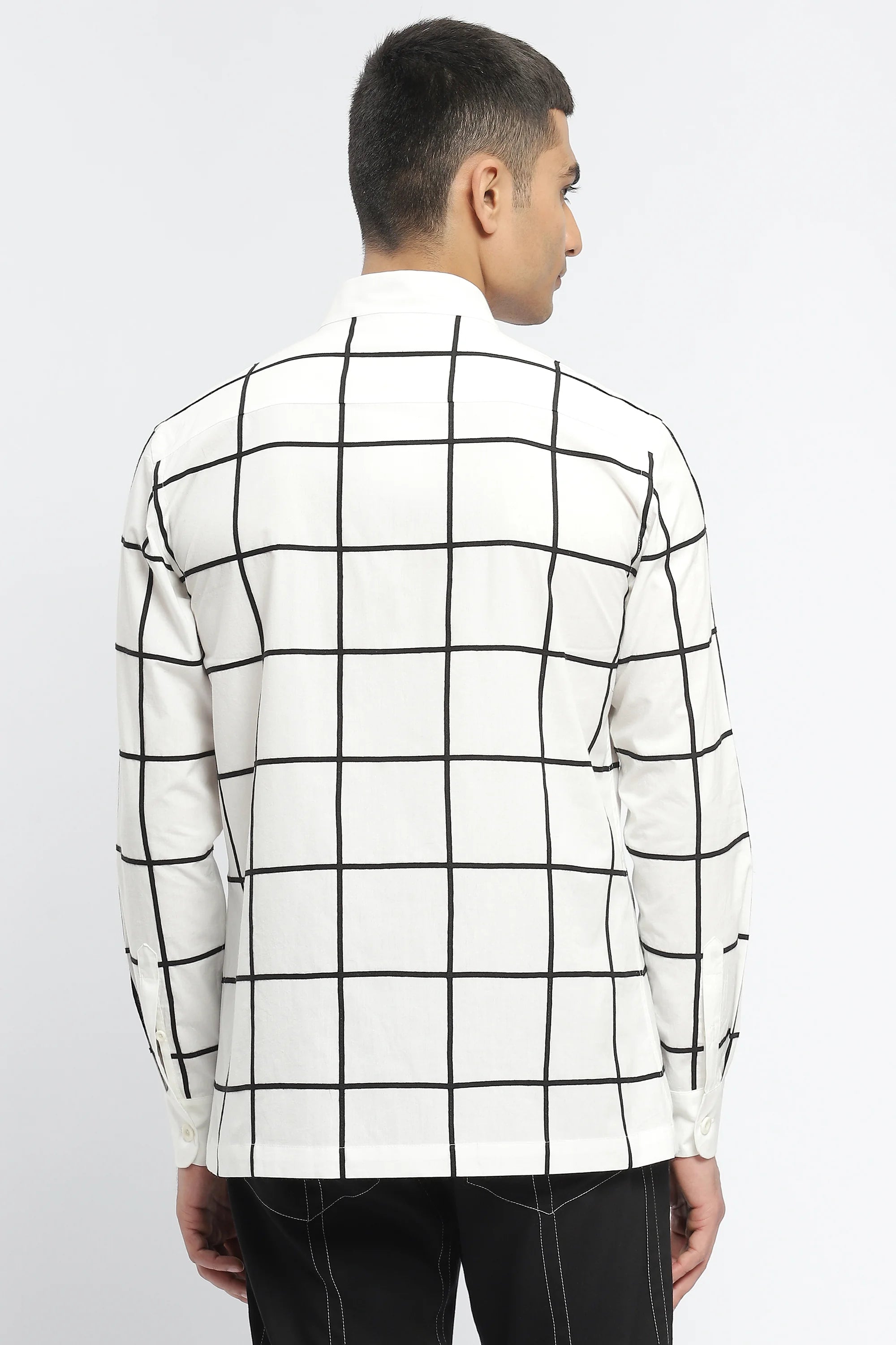 Applique Checks Shirt