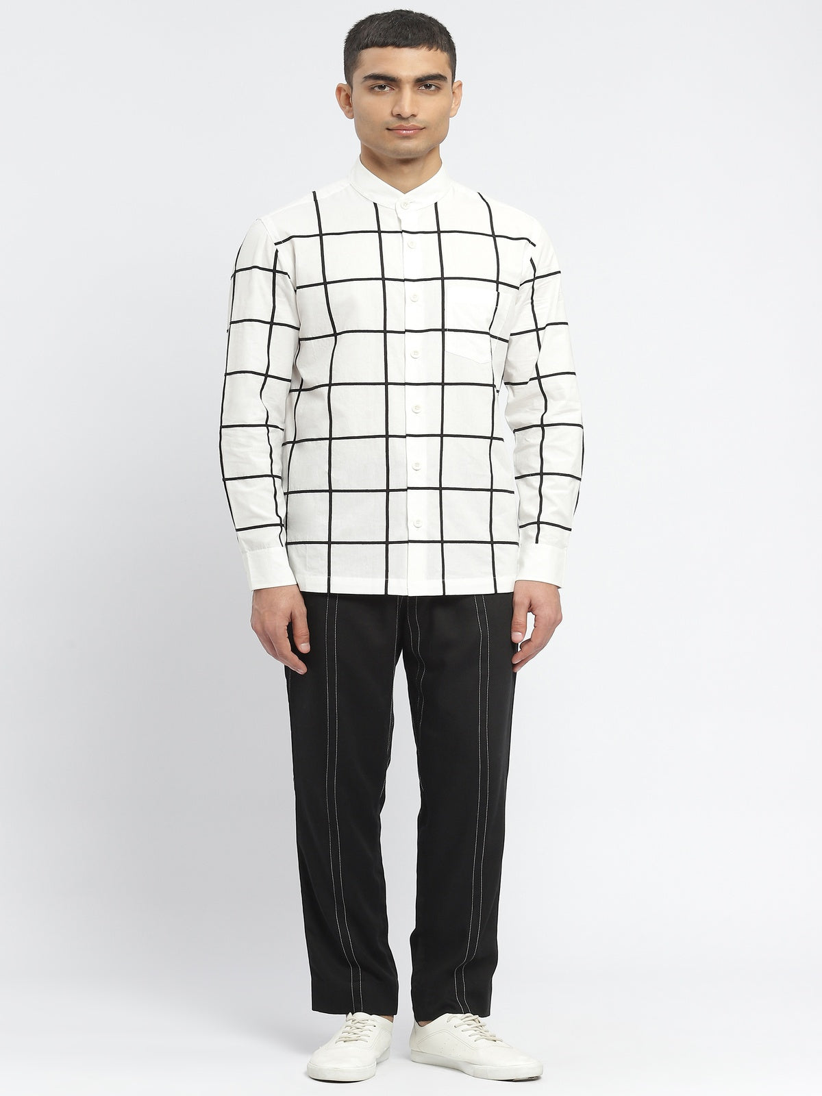 Applique Checks Shirt
