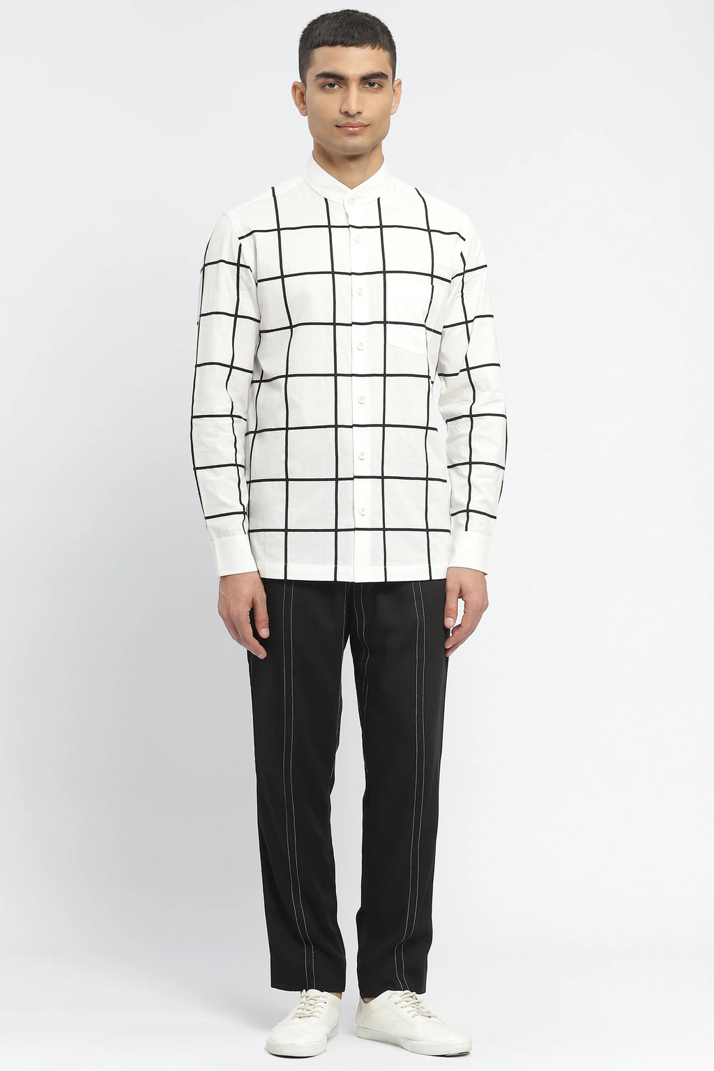Applique Checks Shirt