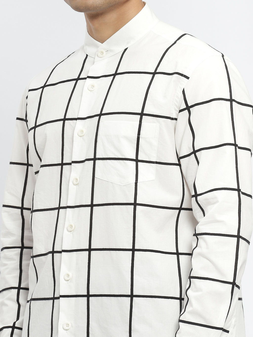 Applique Checks Shirt