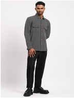 Diagonal Print Shirt
