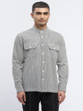 Diagonal Print Shirt