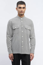 Diagonal Print Shirt