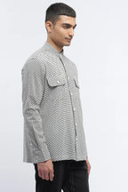 Diagonal Print Shirt