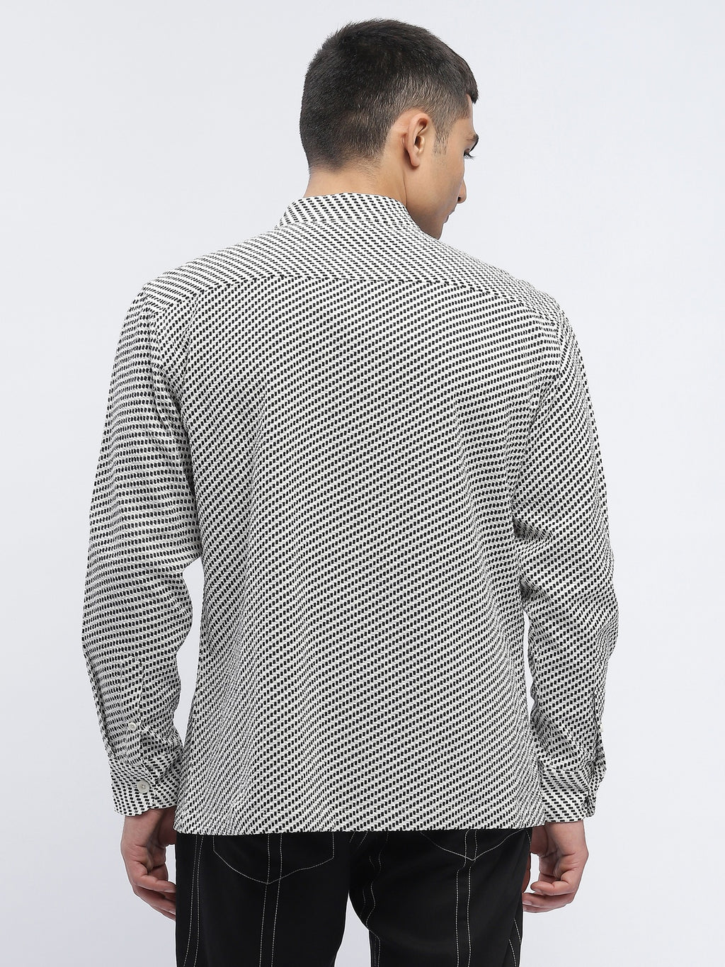 Diagonal Print Shirt