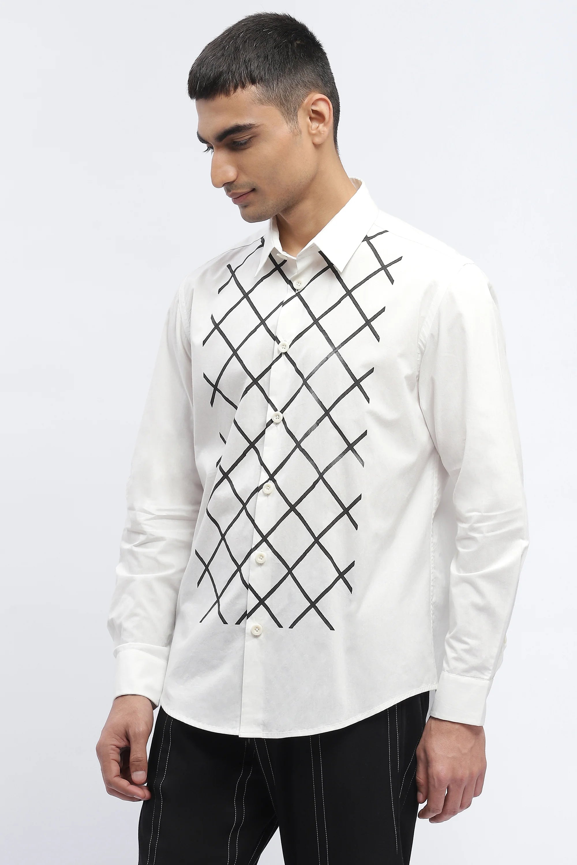 Blockprint Trellis Shirt