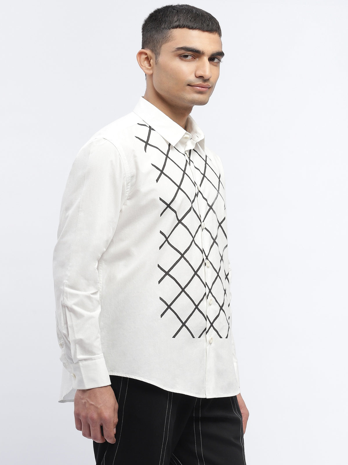 Blockprint Trellis Shirt