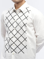 Blockprint Trellis Shirt