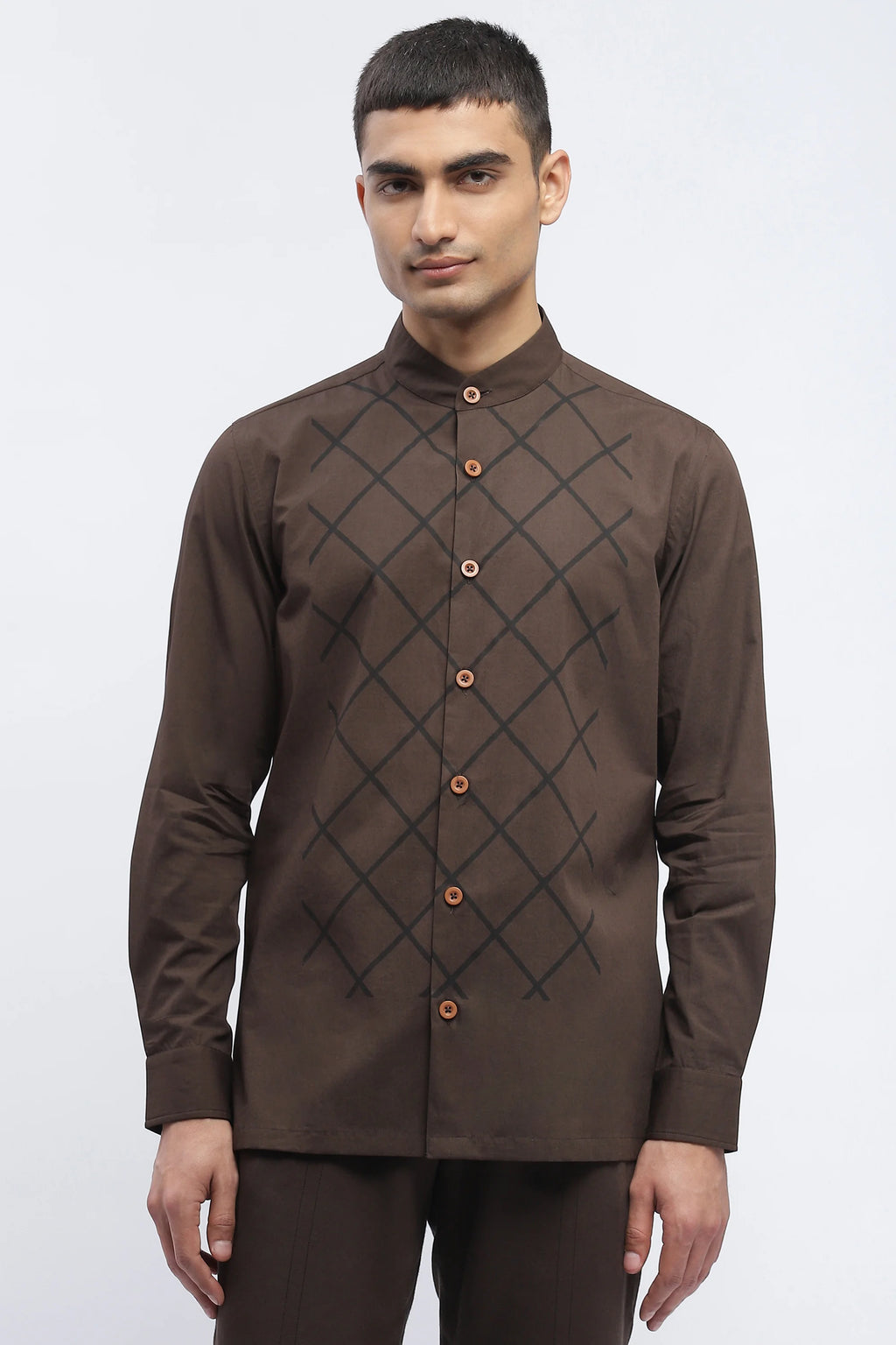 Blockprint Trellis Shirt
