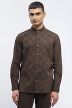 Blockprint Trellis Shirt