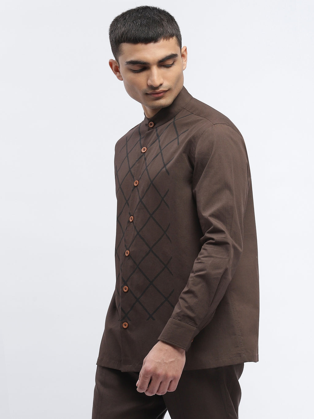 Blockprint Trellis Shirt