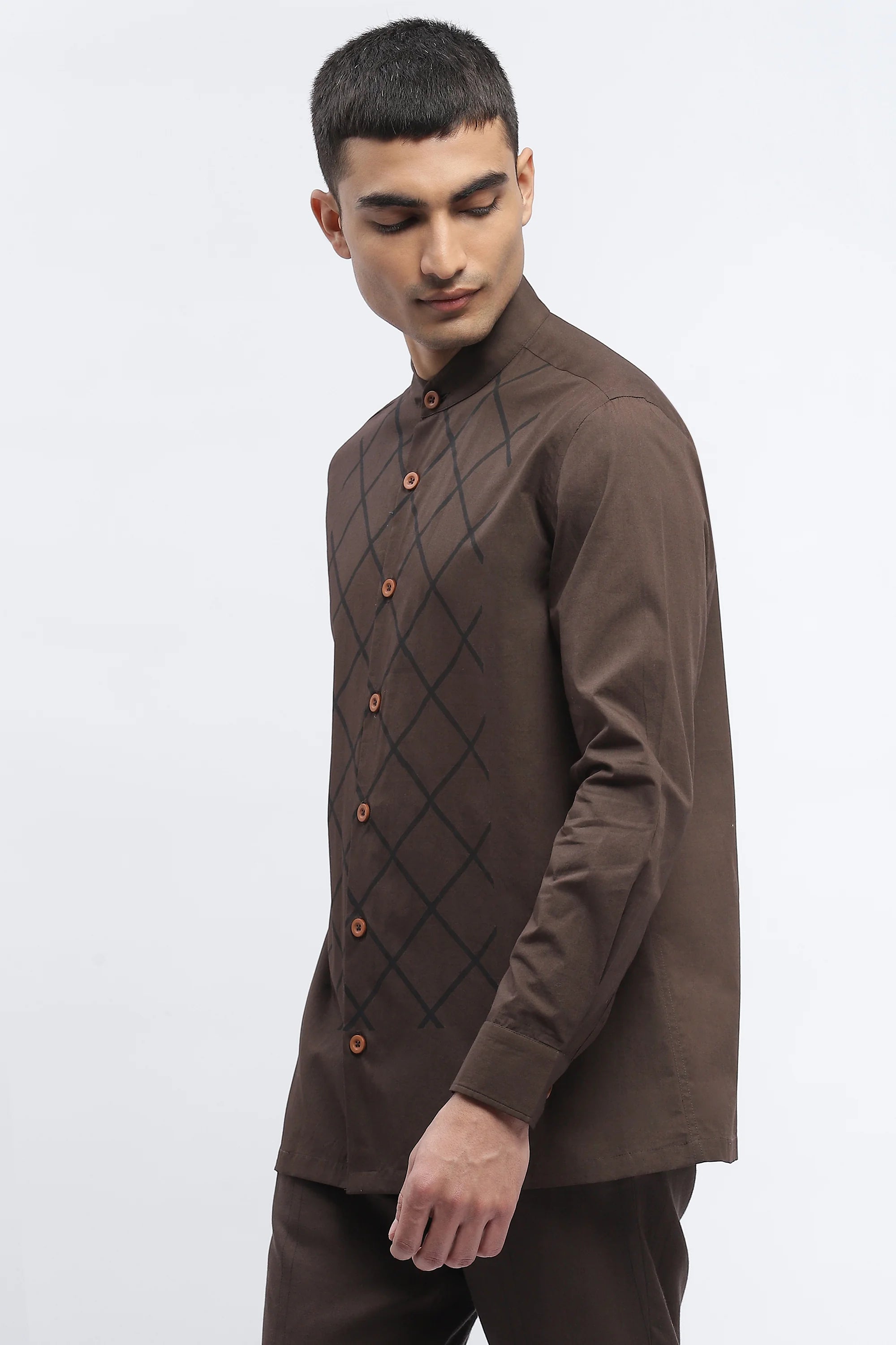 Blockprint Trellis Shirt
