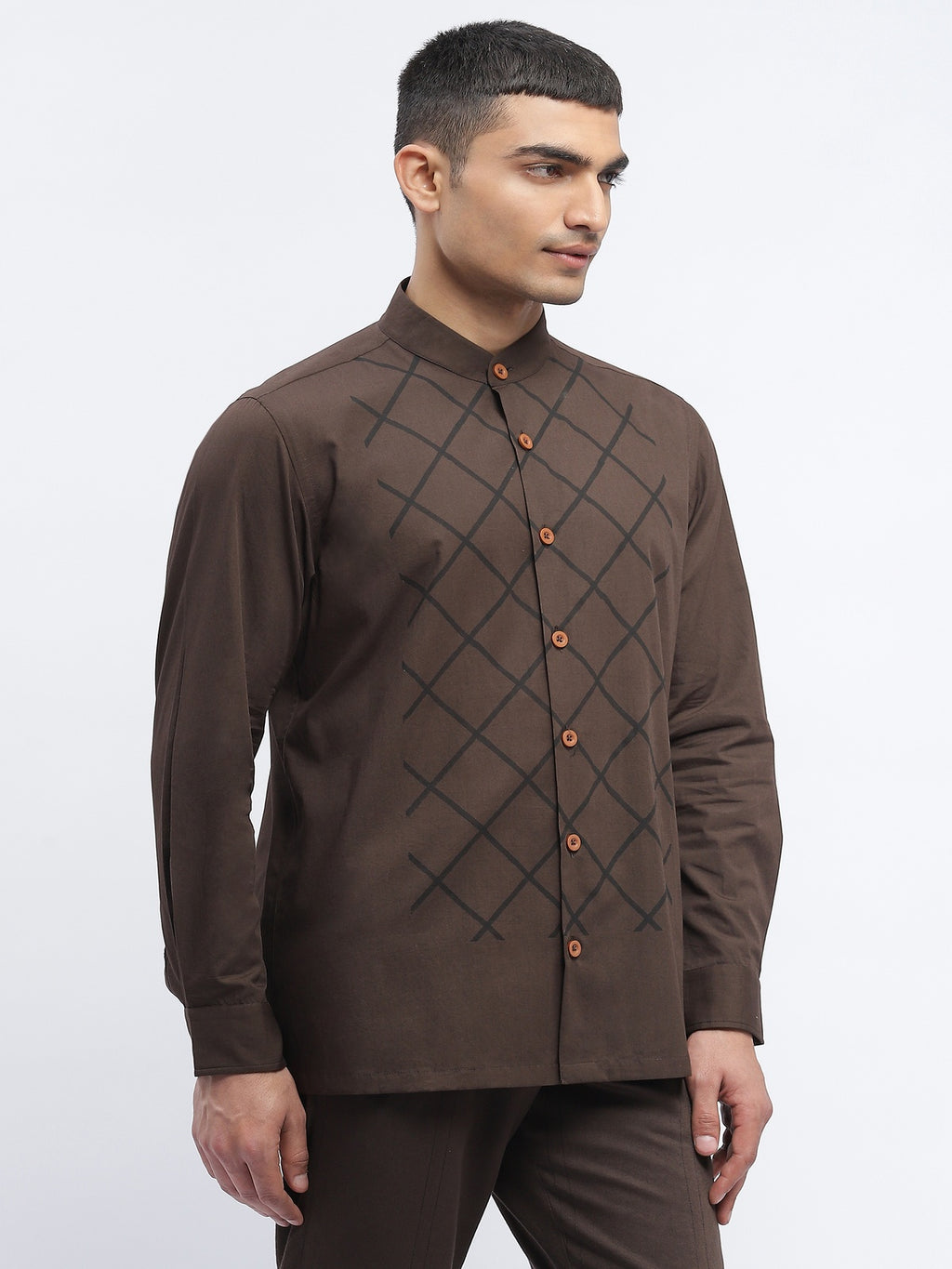 Blockprint Trellis Shirt