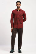 Blockprint Trellis Shirt
