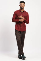 Blockprint Trellis Shirt