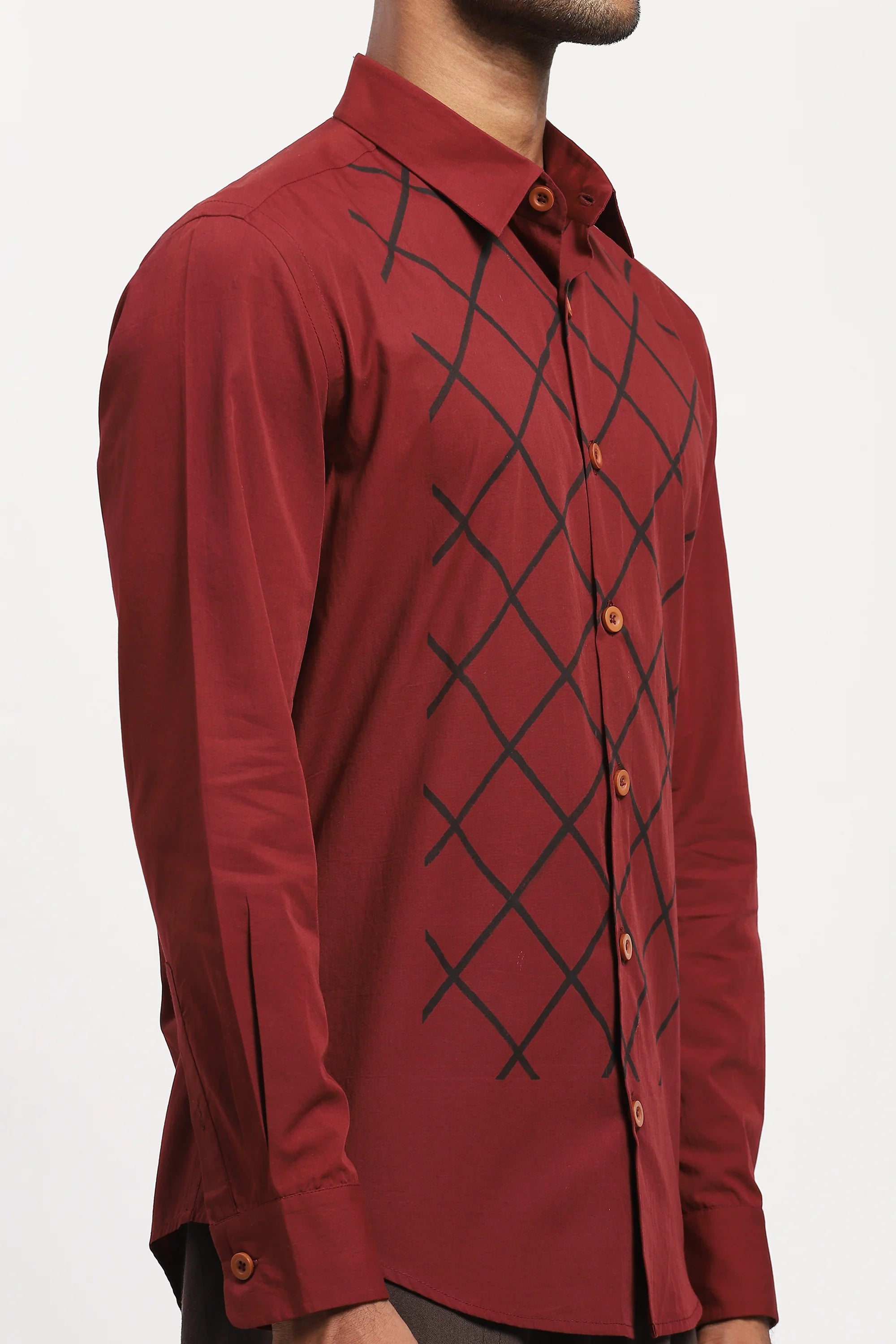 Blockprint Trellis Shirt