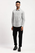Blockprint Rows Shirt