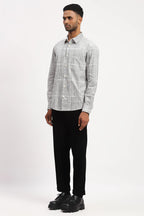 Blockprint Rows Shirt