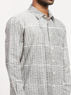 Blockprint Rows Shirt