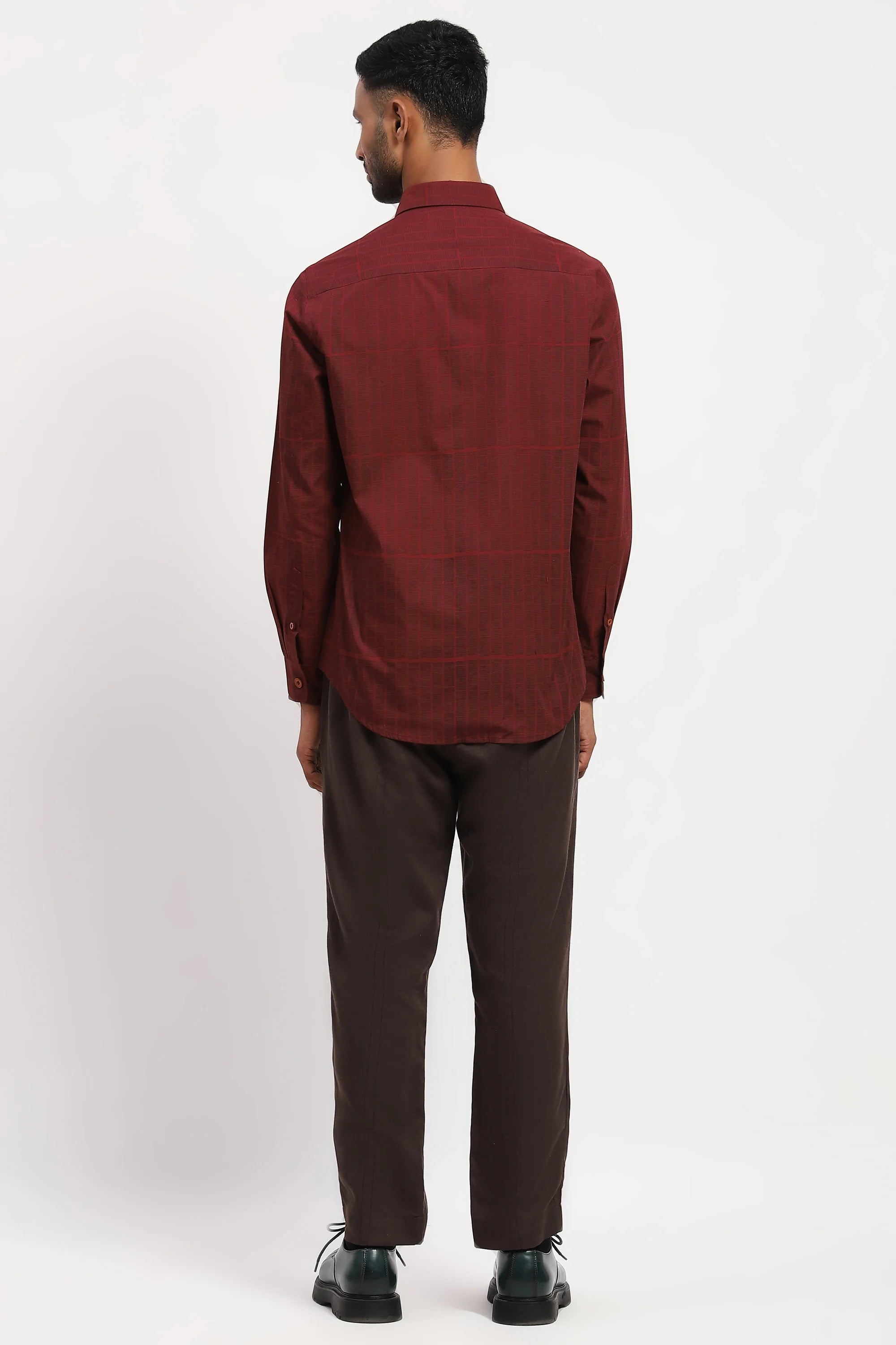 Blockprint Rows Shirt