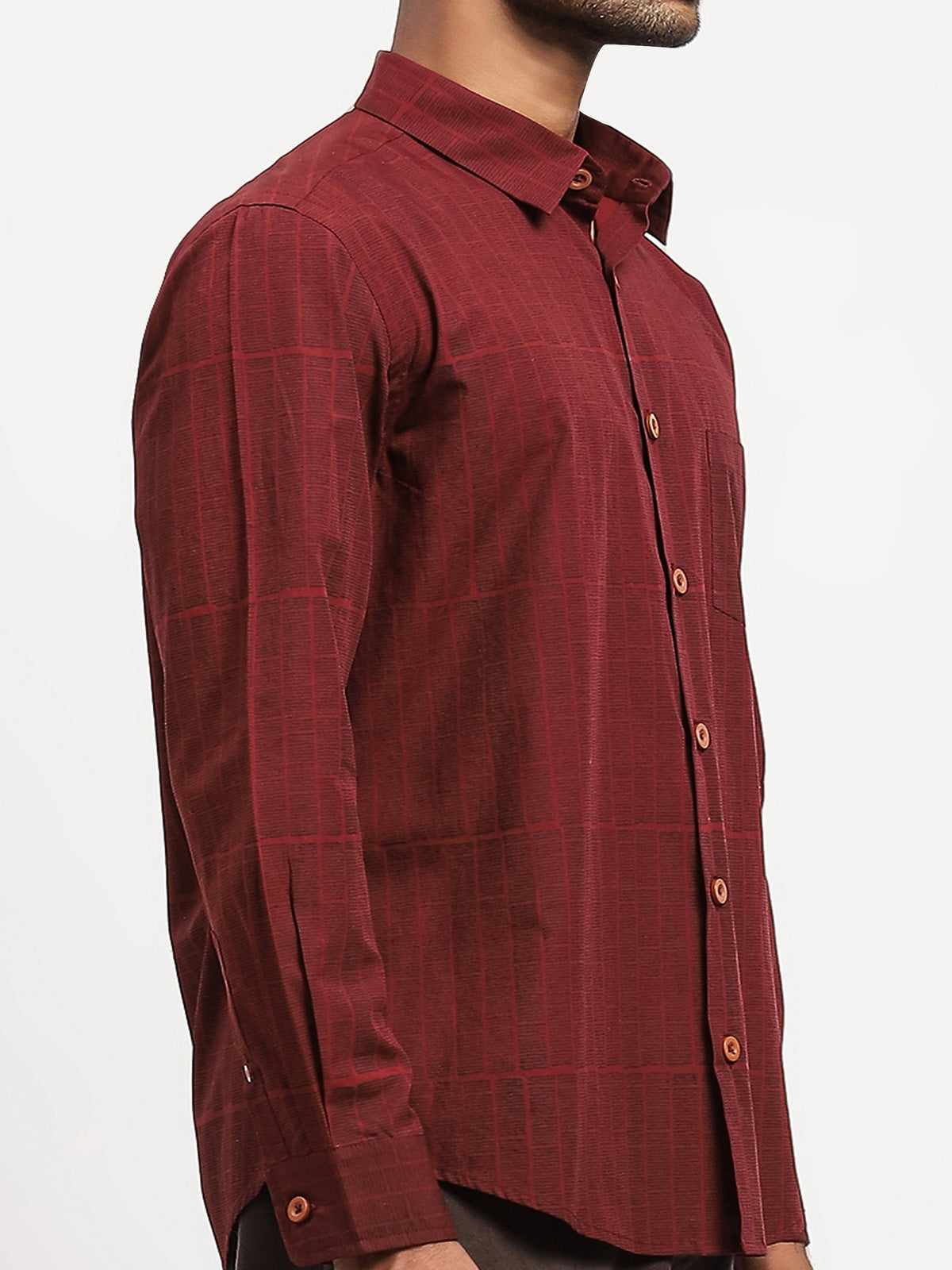 Blockprint Rows Shirt