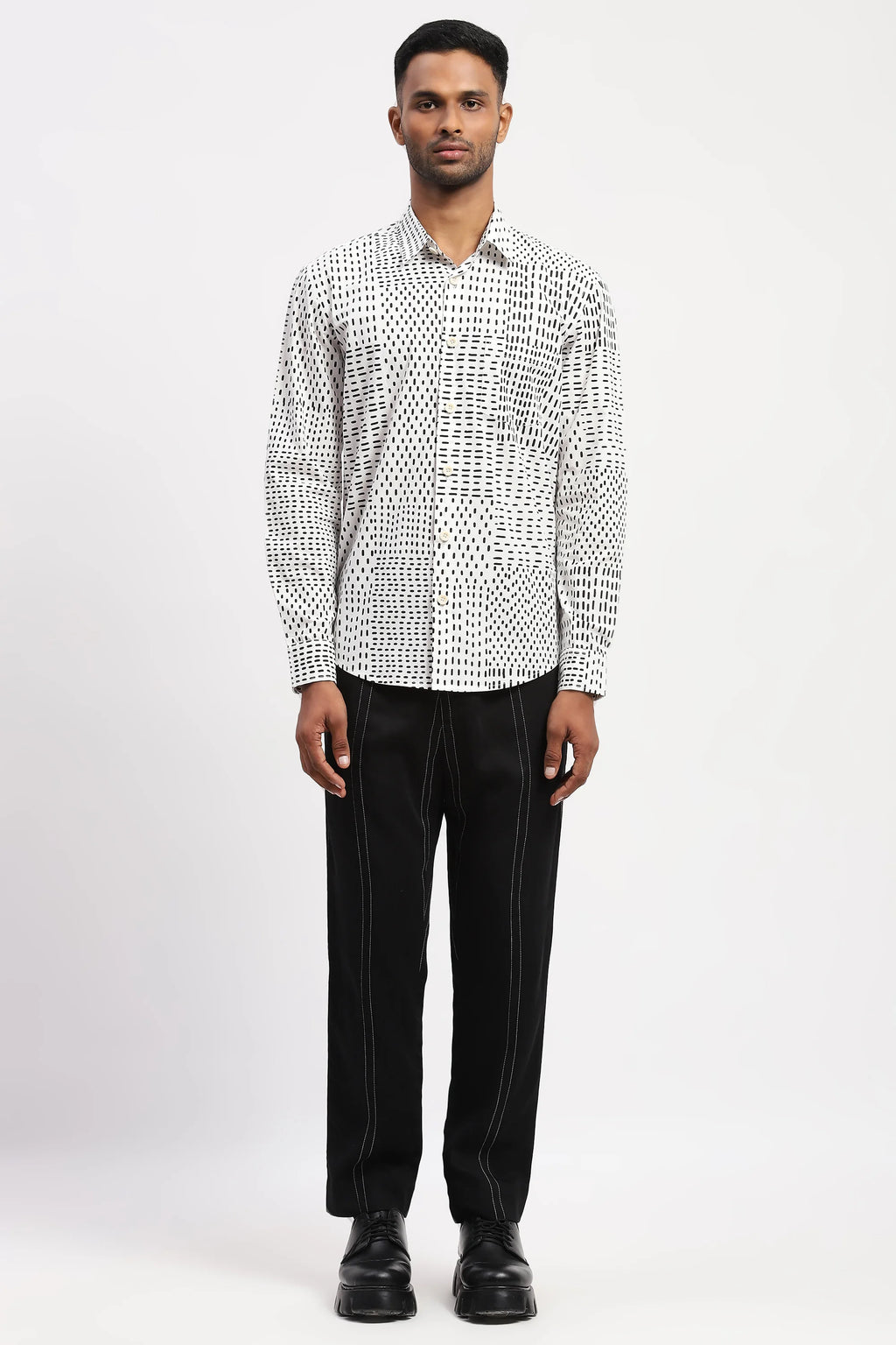 Kantha Print Shirt
