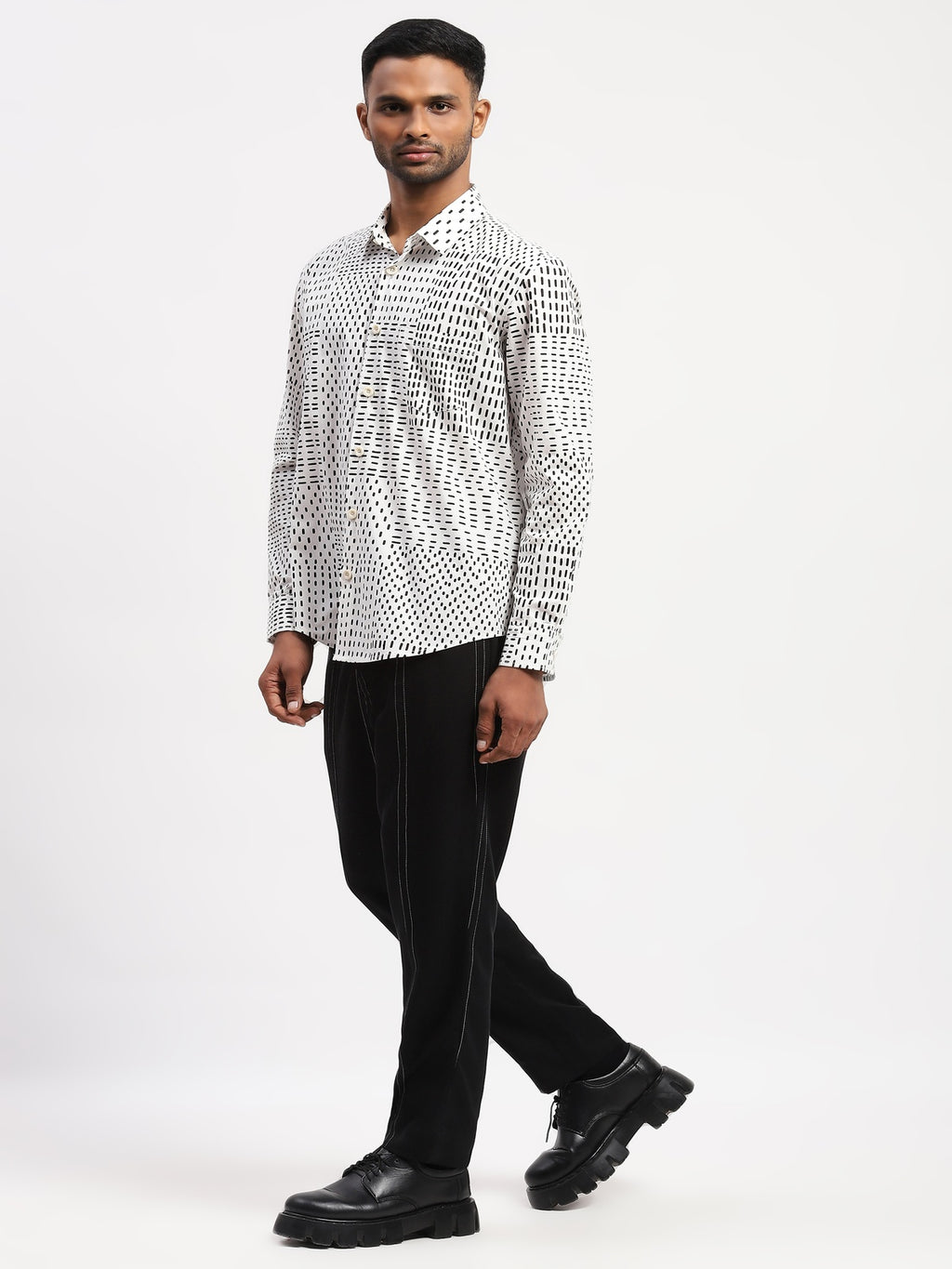 Kantha Print Shirt