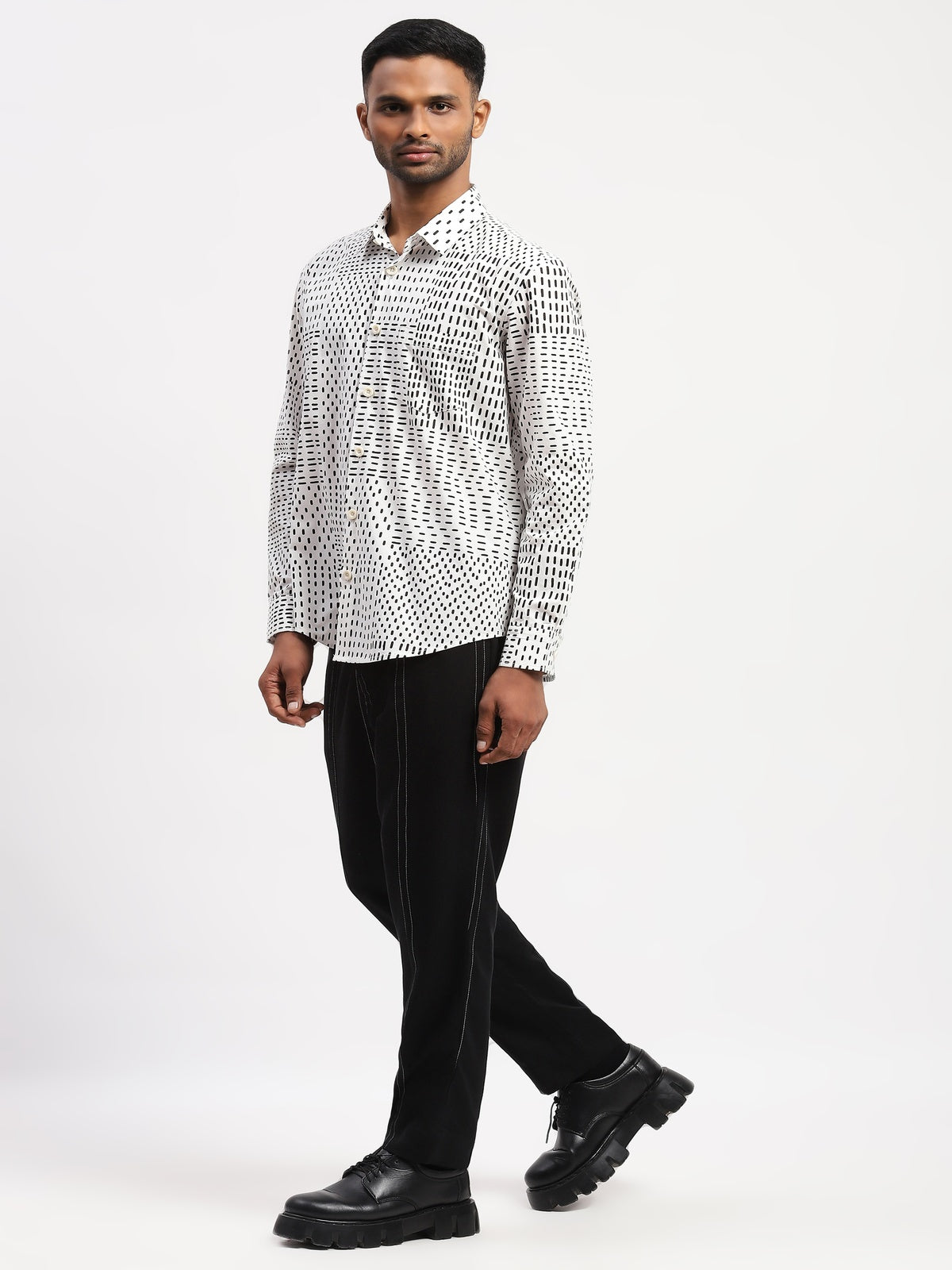Kantha Print Shirt