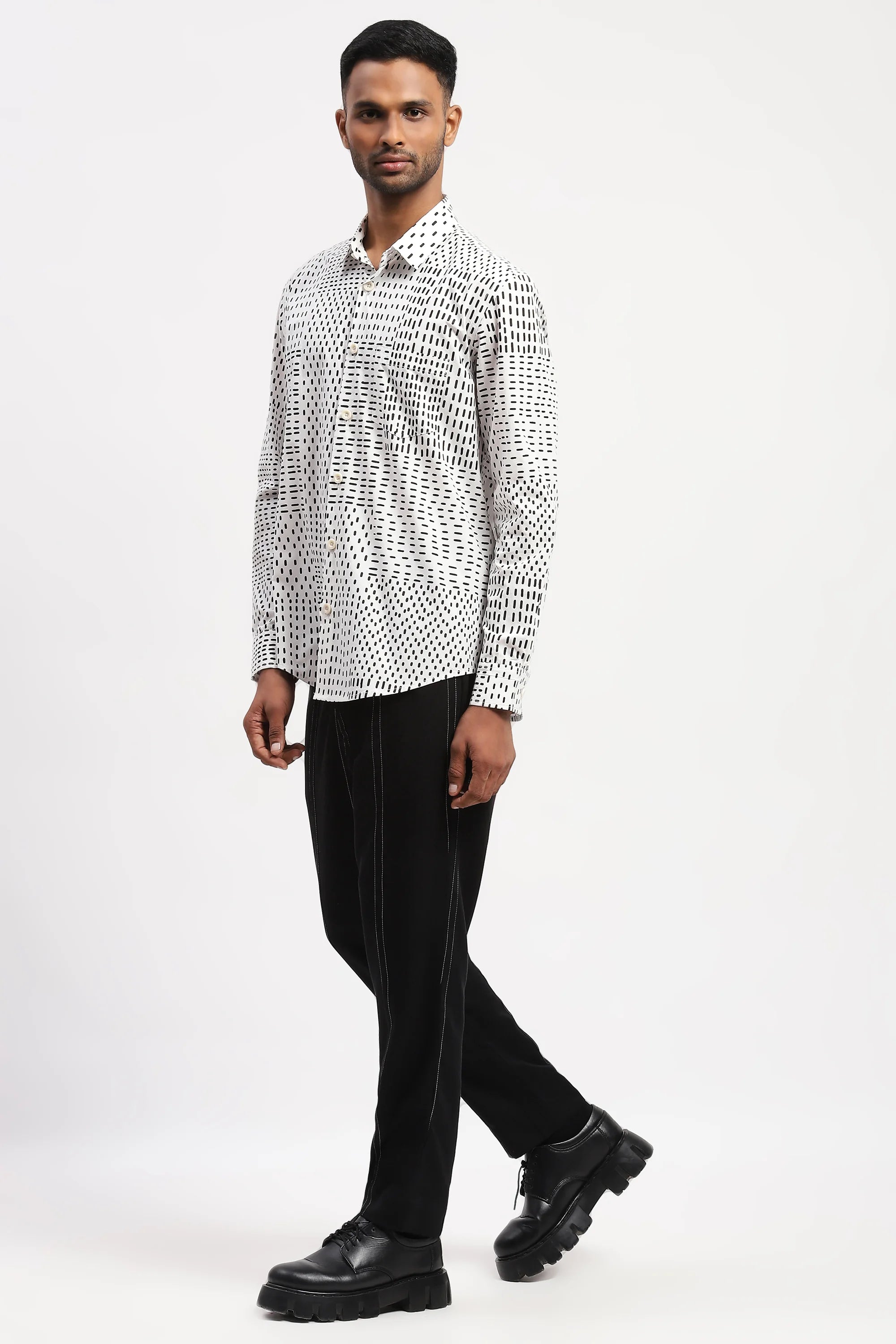 Kantha Print Shirt