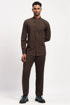 Dot Embroidered Shirt